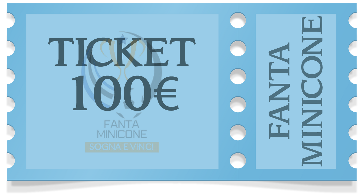 TICKET ISCRIZIONE FANTAMINICONE
